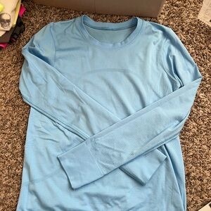 lululemon light blue swiftly tech
